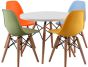 furnfurn mesa para niños Junior redondo | Eames réplica CTW